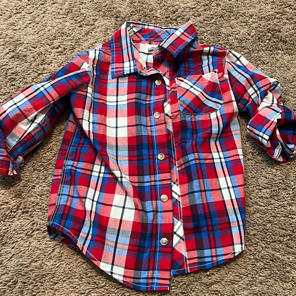 Plaid button up
